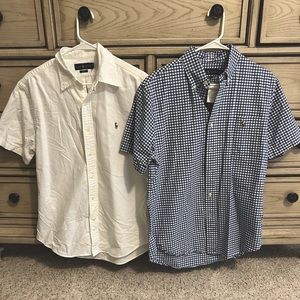 Mens Slim Fit short sleeve shirts
